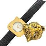 グッチ GUCCI ル マルシェ デ メルヴェイユ シークレットウォッチ ホワイトシェル YA146504 ホワイトシェル K18YG/革ベルト クオーツ レディース 腕時計