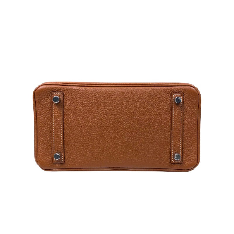 エルメス HERMES バーキン25 Y刻 ゴールド シルバー金具 トゴ レディース ハンドバッグ