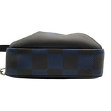 ルイ・ヴィトン LOUIS VUITTON アベニュー・スリングバッグ N50024 ブルー ダミエ・アンフィニ 3D メンズ ボディバッグ