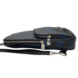 ルイ・ヴィトン LOUIS VUITTON アベニュー・スリングバッグ N50024 ブルー ダミエ・アンフィニ 3D メンズ ボディバッグ