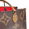 ルイ・ヴィトン LOUIS VUITTON オンザゴーGM M45320 ブラウン モノグラム・リバースキャンバス/レザー レディース 2wayトートバッグ