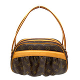 ルイ・ヴィトン LOUIS VUITTON クララ M40057 ブラウン モノグラム・キャンバス レディース ハンドバッグ