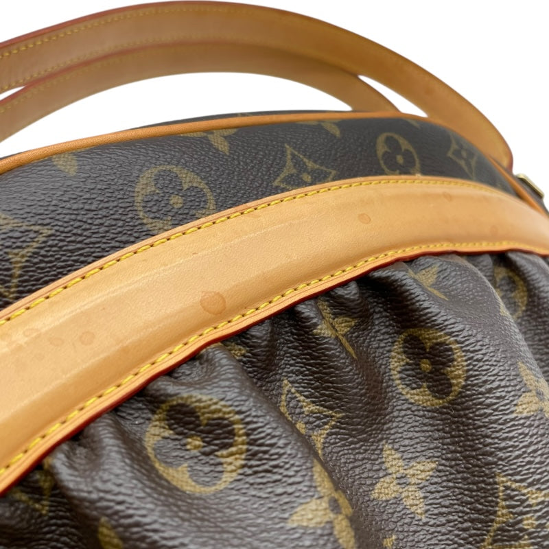 【マクラ】Louis Vuitton ボディバッグ ブラウン キャンバス LOUIS VUITTON Multi Pochette Accessoires Monogram Canvas Crossbody Bag