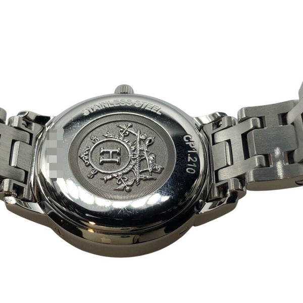 エルメス HERMES クリッパー CP1.210 ステンレススチール レディース 腕時計