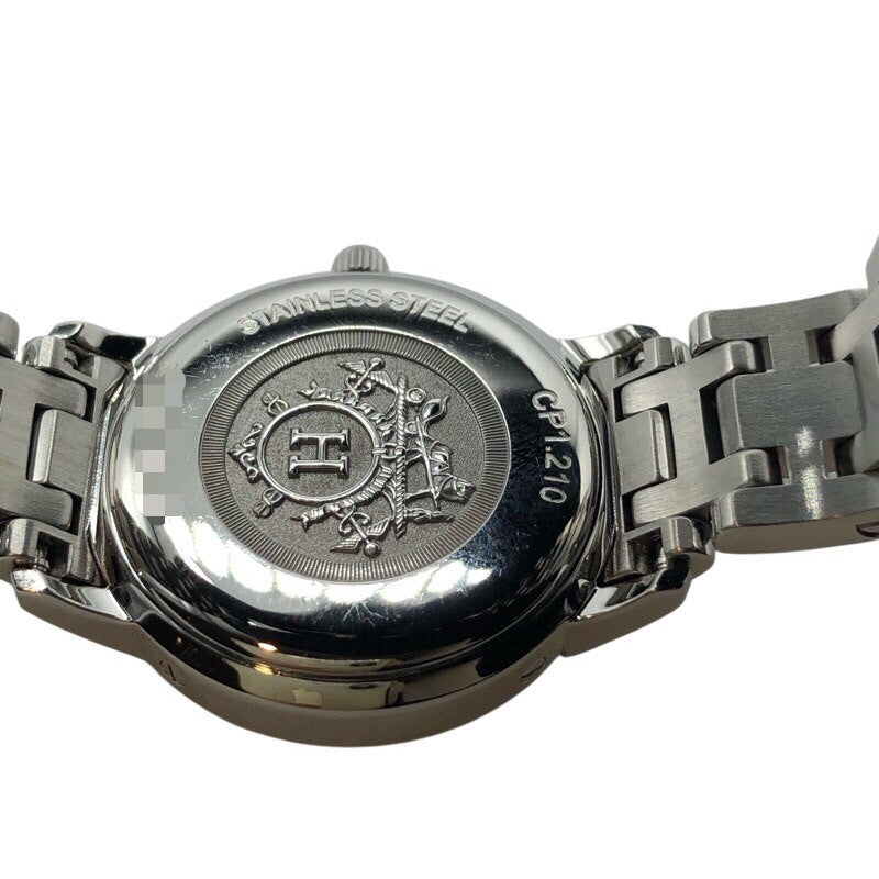 エルメス HERMES クリッパー CP1.210 ステンレススチール レディース 腕時計