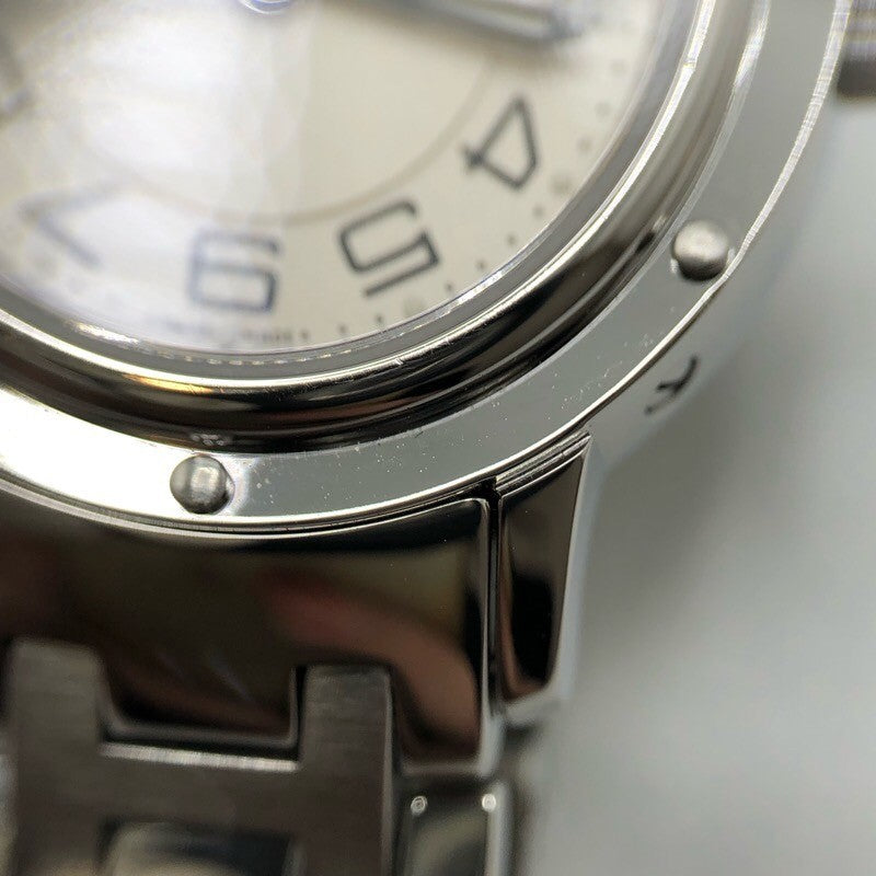 エルメス HERMES クリッパー CP1.210 ステンレススチール レディース 腕時計