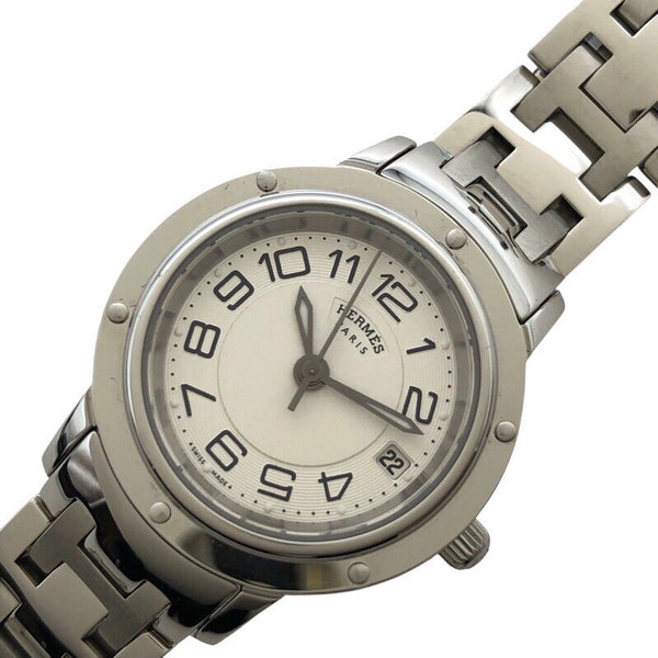 エルメス HERMES クリッパー CP1.210 ステンレススチール レディース 腕時計