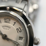 エルメス HERMES クリッパー CP1.210 ステンレススチール レディース 腕時計