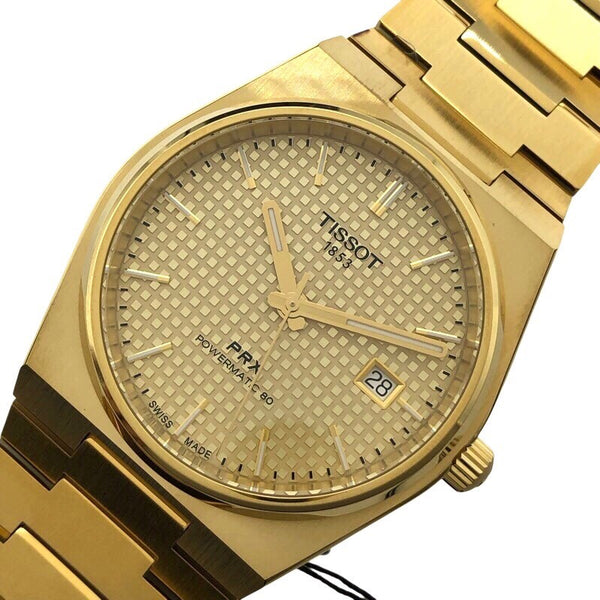ティソ TISSOT PRXパワーマティック80 T137.407.33.021.00 ステンレススチール 自動巻き メンズ 腕時計