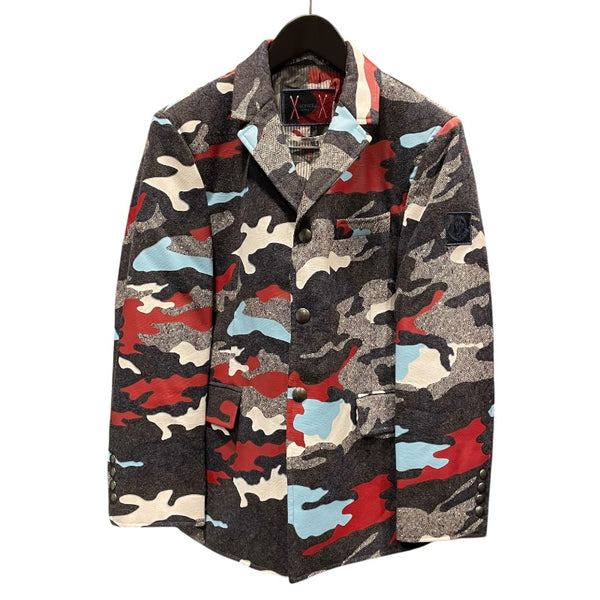 モンクレール MONCLER GIACCA カモフラージュ柄ジャケット 30075 ウール メンズ その他アウター