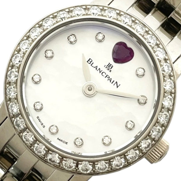 ブランパン BLANCPAIN レディバード ホワイトシェル 750WG レディース 腕時計