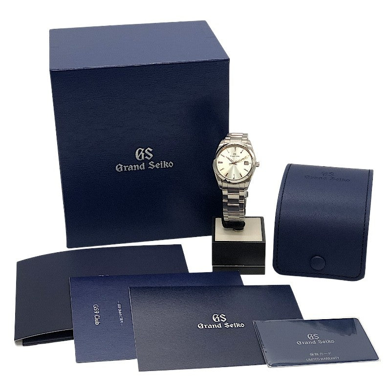 グランドセイコー Grand Seiko ヘリテージコレクション 9Fクォーツ SBGX263 シルバー SS メンズ 腕時計