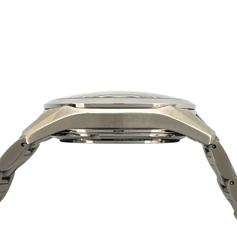 セイコー SEIKO プレサージュ SARX117 ブラック チタン 自動巻き メンズ 腕時計