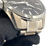 セイコー SEIKO プレサージュ SARX117 ブラック チタン 自動巻き メンズ 腕時計