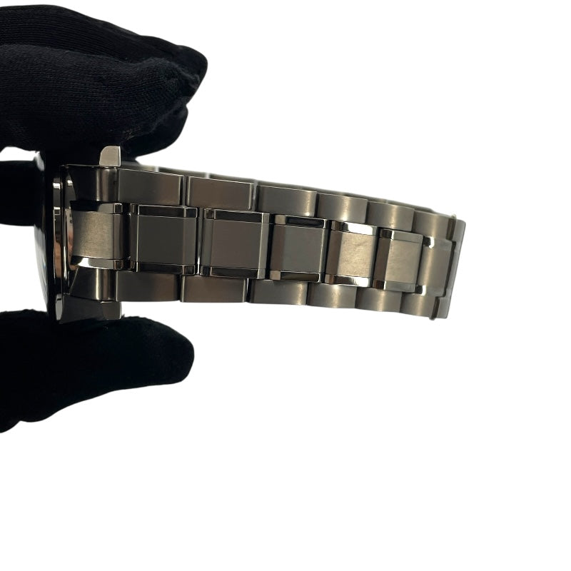 セイコー SEIKO プレサージュ SARX117 ブラック チタン 自動巻き メンズ 腕時計