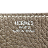 エルメス HERMES リンディ30 X刻 エトゥープ シルバー金具  トリヨンクレマンス レディース ショルダーバッグ