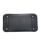 エルメス HERMES バーキン30 □R刻 ブラック　シルバー金具 トゴ レディース ハンドバッグ