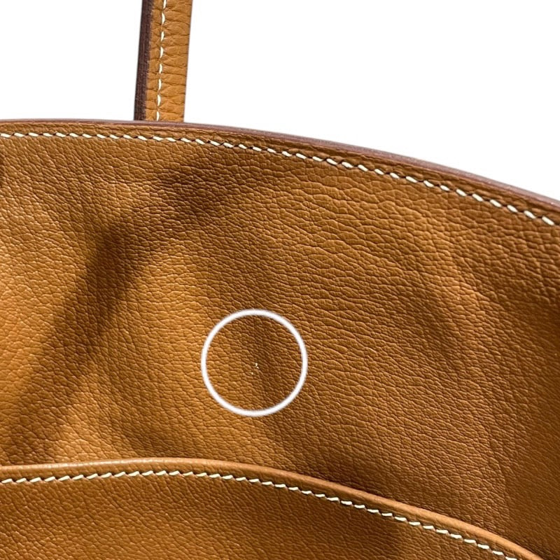 エルメス HERMES バーキン □I刻 ゴールド/シルバー金具 トゴ レディース ハンドバッグ