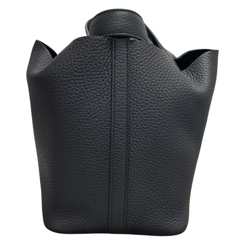エルメス HERMES ピコタンロックPM W刻 ブラック ゴールド金具