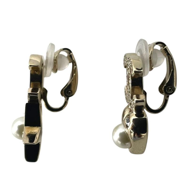 シャネル CHANEL ココマーク　イヤリング シルバー GP/フェイクパール アクセサリー