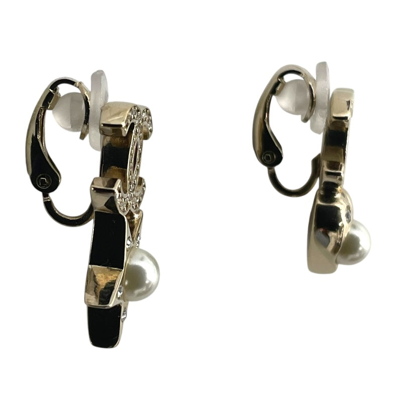 シャネル CHANEL ココマーク　イヤリング シルバー GP/フェイクパール アクセサリー