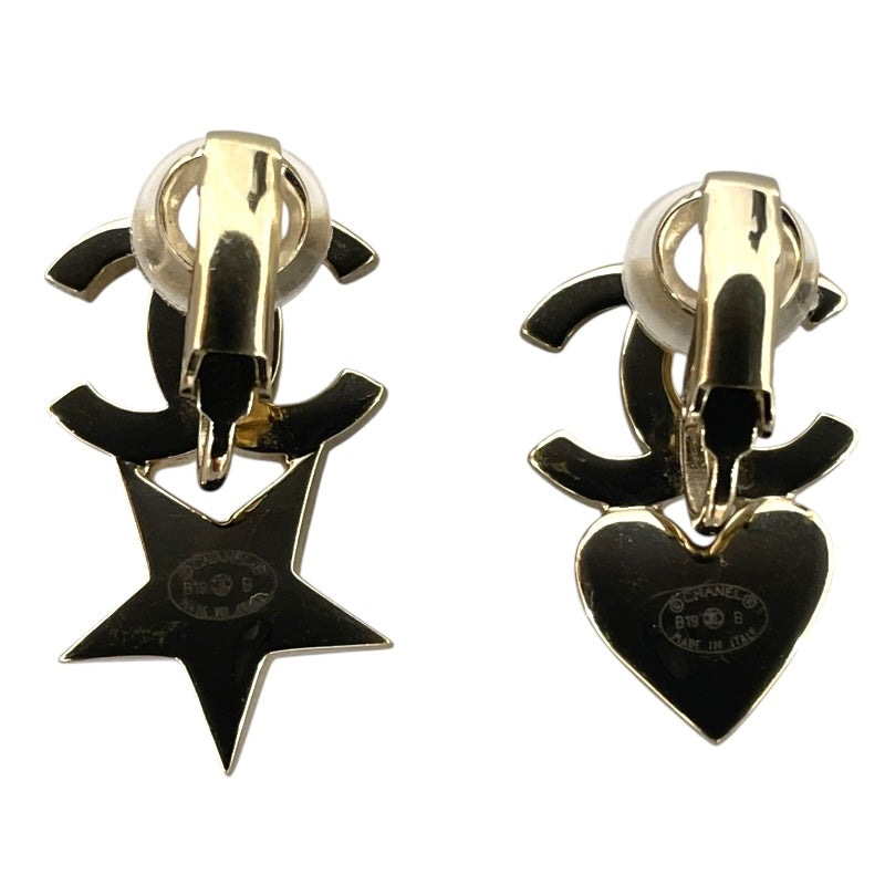 シャネル CHANEL ココマーク　イヤリング シルバー GP/フェイクパール アクセサリー