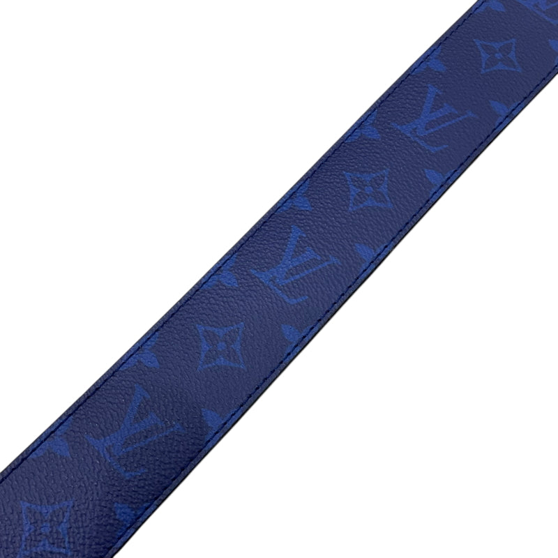 ルイ・ヴィトン LOUIS VUITTON アウトドア メッセンジャーPM タイガラマ M30242 ブルー モノグラム・キャンバス/タイガレザー メンズ ショルダーバッグ