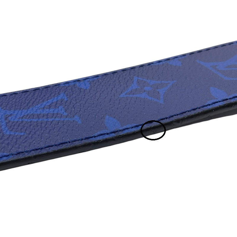 ルイ・ヴィトン LOUIS VUITTON アウトドア メッセンジャーPM タイガラマ M30242 ブルー モノグラム・キャンバス/タイガレザー メンズ ショルダーバッグ