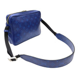 ルイ・ヴィトン LOUIS VUITTON アウトドア メッセンジャーPM タイガラマ M30242 ブルー モノグラム・キャンバス/タイガレザー メンズ ショルダーバッグ