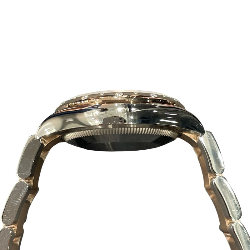 ロレックス ROLEX デイトジャスト31 フローラルモチーフ 278341RBR K18ピンクゴールド/ステンレススティール 自動巻き レディース 腕時計