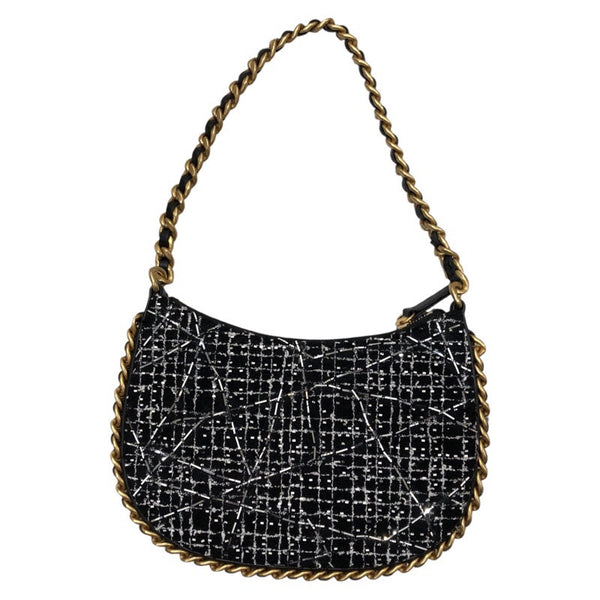 シャネル CHANEL スモールホーボーバッグ AS4378  ツイード レディース ショルダーバッグ