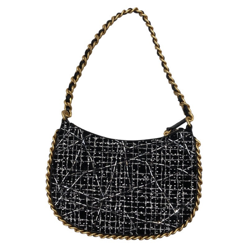 シャネル CHANEL スモールホーボーバッグ AS4378  ツイード レディース ショルダーバッグ