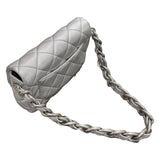 シャネル CHANEL マトラッセチェーンショルダ AS4599 シルバー　シルバー金具 メタリックラム ユニセックス ショルダーバッグ