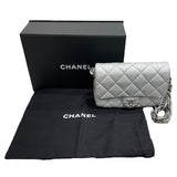 シャネル CHANEL マトラッセチェーンショルダ AS4599 シルバー　シルバー金具 メタリックラム ユニセックス ショルダーバッグ