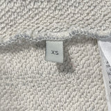 グッチ GUCCI ダメージスウェットシャツ XS 475373 グレー コットン メンズ スウェット