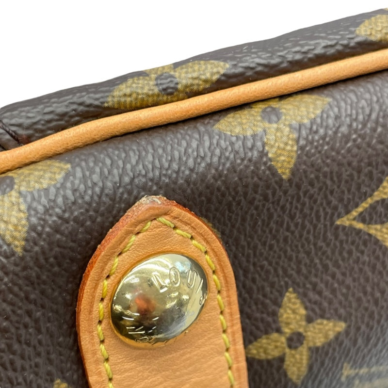 ルイ・ヴィトン LOUIS VUITTON ガリエラGM M56381 ブラウン モノグラムキャンバス レディース ショルダーバッグ