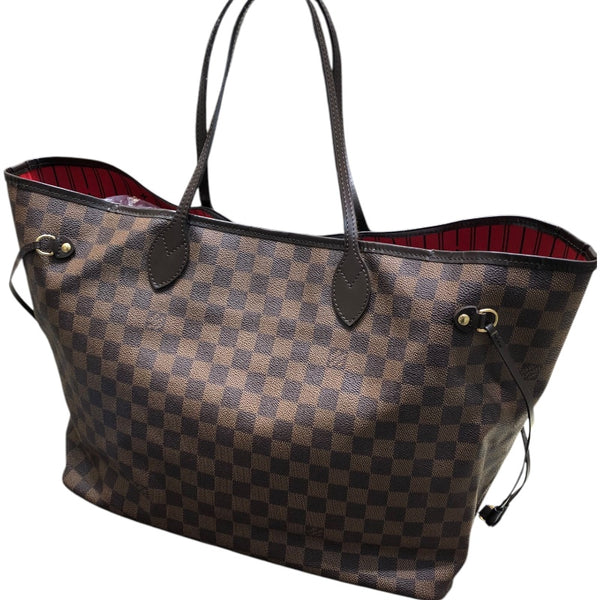 ルイ・ヴィトン LOUIS VUITTON ネヴァーフルGM N51106 ダミエ PVC レザー レディース トートバッグ