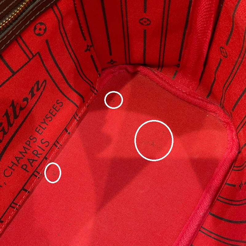 ルイ・ヴィトン LOUIS VUITTON ネヴァーフルPM N51109 エベヌ ダミエ・キャンバス/レザー レディース トートバッグ