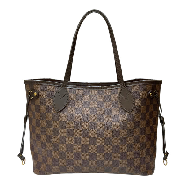 ルイ・ヴィトン LOUIS VUITTON ネヴァーフルPM N51109 エベヌ ダミエ・キャンバス/レザー レディース トートバッグ