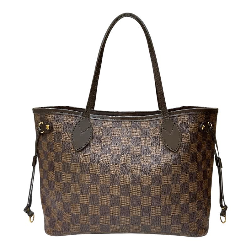 ルイ・ヴィトン LOUIS VUITTON ネヴァーフルPM N51109 エベヌ ダミエ・キャンバス/レザー レディース トートバッグ