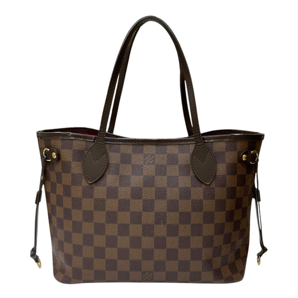 ルイ・ヴィトン LOUIS VUITTON ネヴァーフルPM N51109 エベヌ ダミエ・キャンバス/レザー レディース トートバッグ