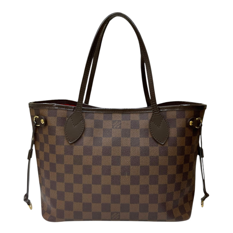 ルイ・ヴィトン LOUIS VUITTON ネヴァーフルPM N51109 エベヌ ダミエ・キャンバス/レザー レディース トートバッグ
