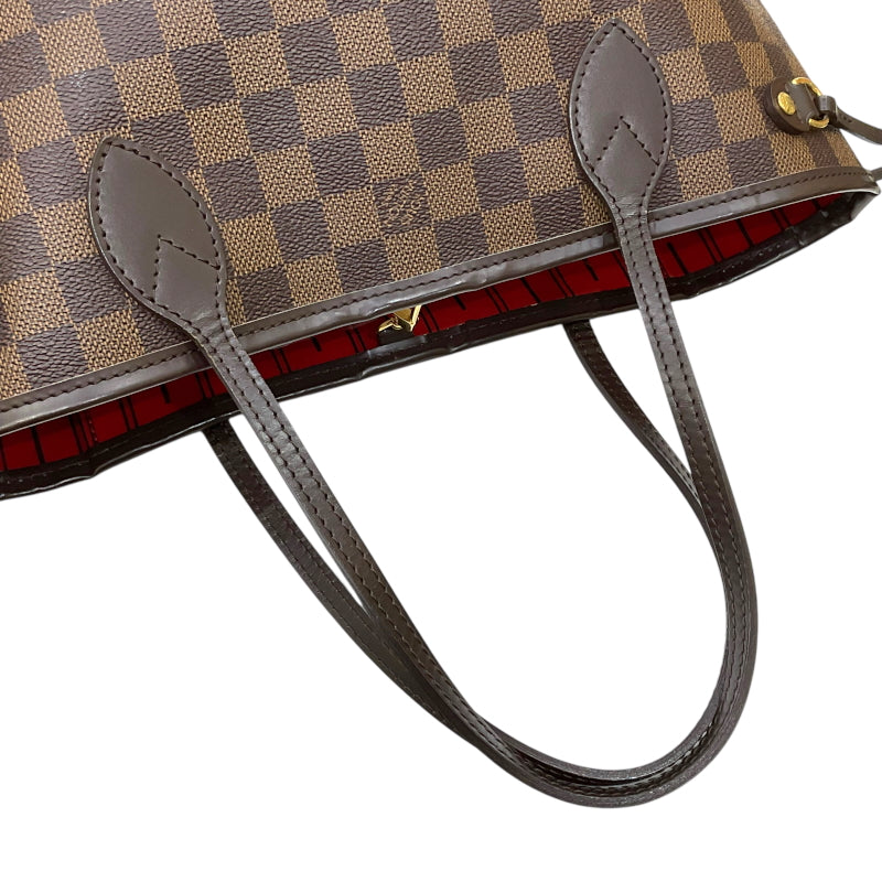 ルイ・ヴィトン LOUIS VUITTON ネヴァーフルPM N51109 エベヌ ダミエ・キャンバス/レザー レディース トートバッグ