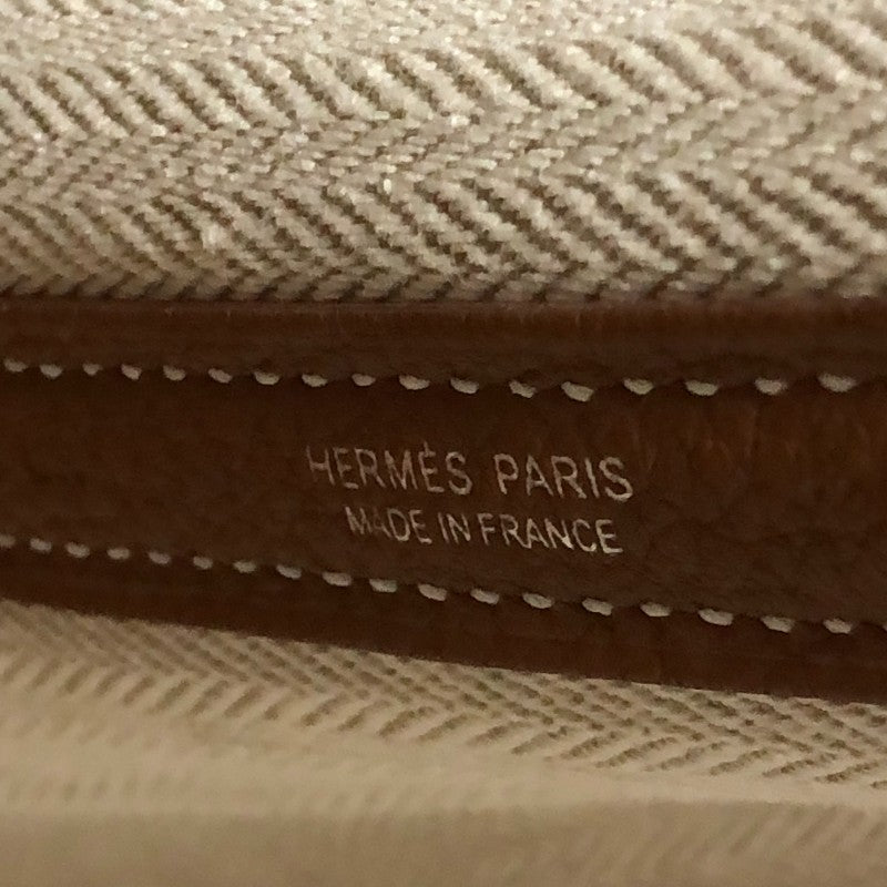 エルメス HERMES ガーデンパーティPM D刻 ゴールド シルバー金具 ネゴンダ レディース トートバッグ