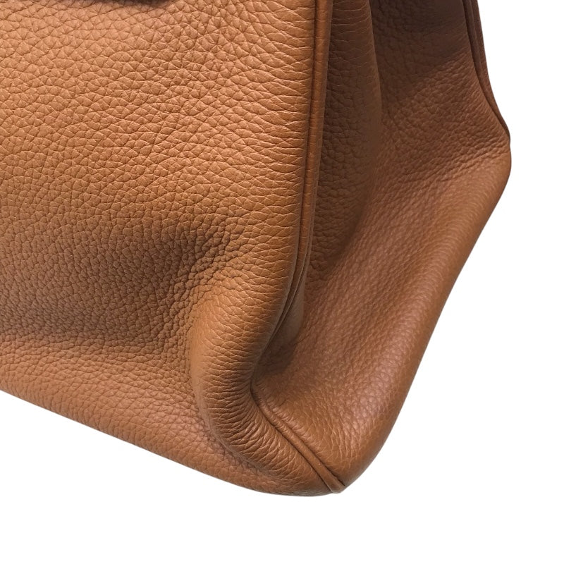 エルメス HERMES バーキン35 ゴールド トゴ レディース ハンドバッグ