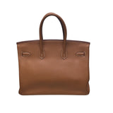 エルメス HERMES バーキン35 ゴールド トゴ レディース ハンドバッグ