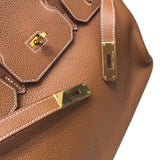 エルメス HERMES バーキン35 ゴールド トゴ レディース ハンドバッグ
