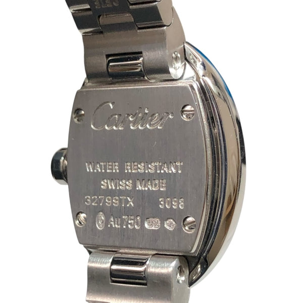 カルティエ Cartier ミニベニュワール WB520025 K18ホワイトゴールド レディース 腕時計