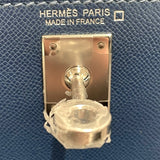 エルメス HERMES ミニケリー2 タッチ W刻 ブルーマリン/SV金具 アリゲーター・マダム レディース ショルダーバッグ