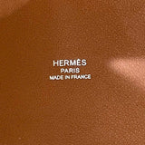 エルメス HERMES アンビエPM B刻 ブラウン トワル レディース ショルダーバッグ